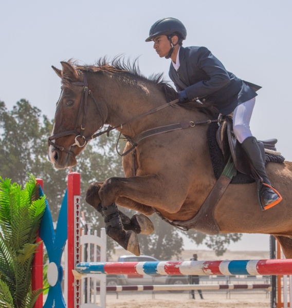 الرميحي يكسب لقب مسابقة قفز الحواجز الأولى.. وأصغر يعود لمنصة التتويج بالمركز الأول في المسابقة الثانية