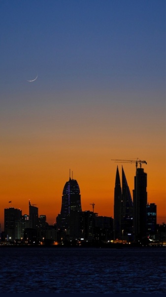 هلال غرة شعبان في سماء مملكة البحرين