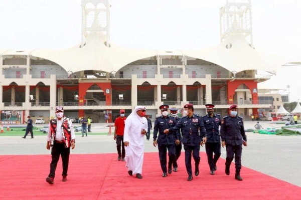 نائب رئيس الأمن العام يقوم بجولة ميدانية في «حلبة البحرين» ويتفقد الاستعدادات الأمنية لاستقبال سباق الفورمولا1