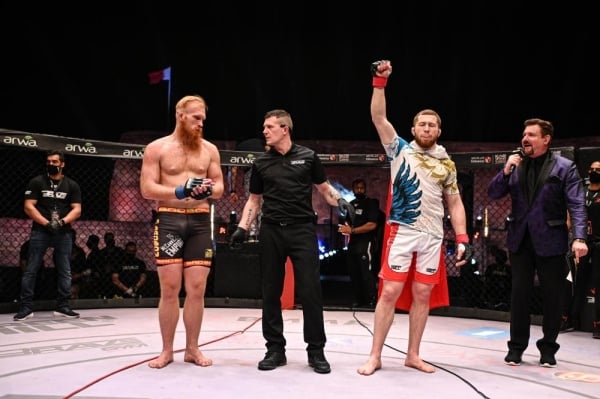 منظّمة KHK MMA تحصُد 3 انتصارات في أكبر بطاقة قتال عربيّة في العالم