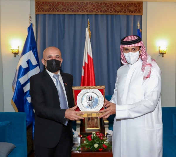 علي بن خليفة:زيادة سبل التعاون وتبادل الخبرات بين الاتحادين الشقيقين