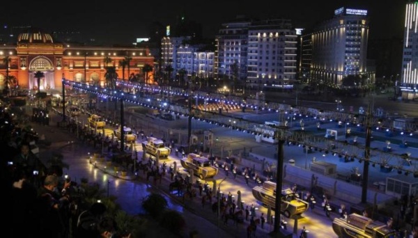 وسائل إعلام أجنبية عن موكب المومياوات: احتفال يليق بتاريخ مصر