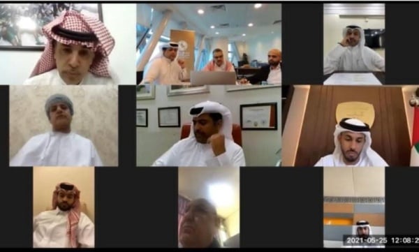 البوعينين يشارك في اجتماع لجنة المسابقات بالاتحاد الخليجي لكرة القدم