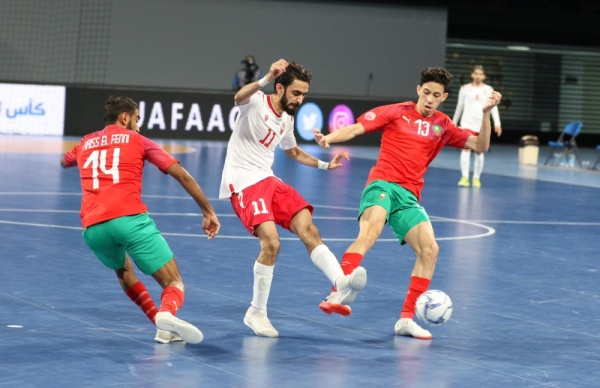 المغرب يخرج "أحمر الصالات" من نصف نهائي كأس العرب