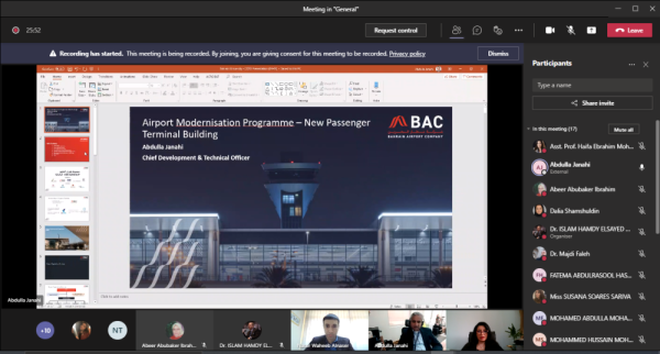 طلبة "العمارة" بجامعة البحرين يستعرضون مشروعاتهم بملتقى التصميم