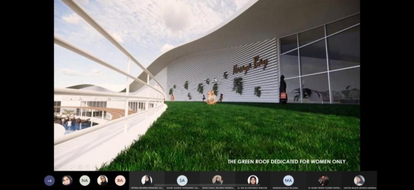 طلبة "العمارة" بجامعة البحرين يستعرضون مشروعاتهم بملتقى التصميم