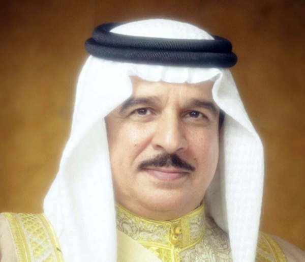 الملك يتلقى برقية تهنئة من سمو الشيخة ثاجبة بنت سلمان بن حمد آل خليفة