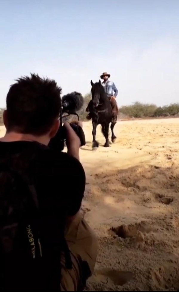 تصوير فلم "الكاوبوي" في البحرين لتسليط الضوء على الرياضة