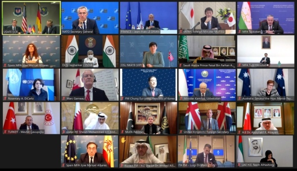 وزير الخارجية يشارك في الاجتماع الوزاري التنسيقي بشأن أفغانستان