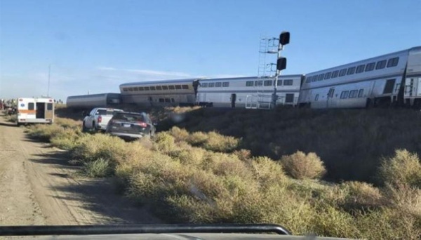 مصرع 3 وإصابة العشرات جراء حادث قطار بمونتانا الأمريكية