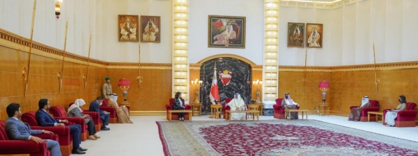 &nbsp;الملك: البحرين تدعم إرساء الأمن والاستقرار في ليبيا