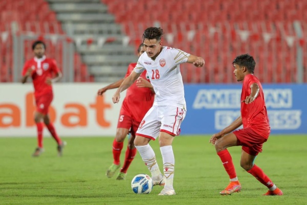 أولمبينا يجتاز المالديفي بالثلاثة ويضرب موعدا مع العراق لتحديد المتأهل للنهائيات