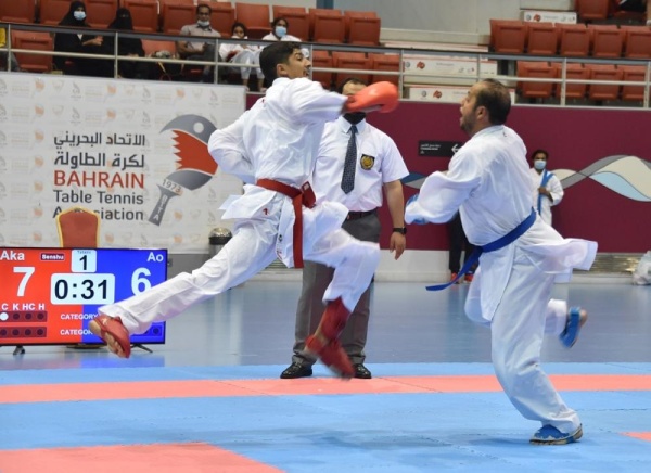 ختام مميز لبطولة البحرين للكاراتيه 2021