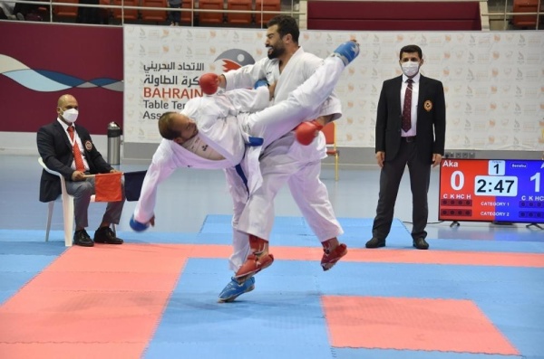 ختام مميز لبطولة البحرين للكاراتيه 2021