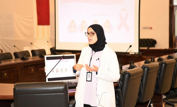 "شئون البلديات" تنظم محاضرة تثقيفية حول مكافحة مرض سرطان الثدي
