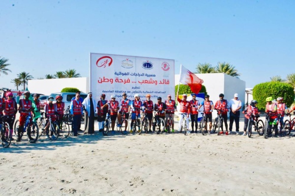"الشمالية" تنظم مسيرة دراجات بمناسبة الأعياد الوطنية
