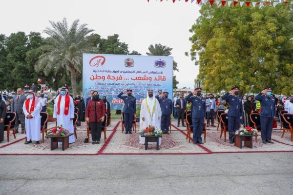 بمناسبة احتفالات البحرين بالأعياد الوطنية.. استعراض ميداني وجماهيري في المحافظة الشمالية