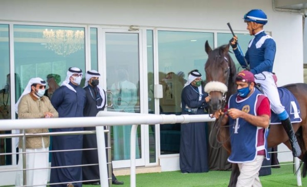 نادي راشد للفروسية وسباق الخيل ينظم السباق الثاني عشر