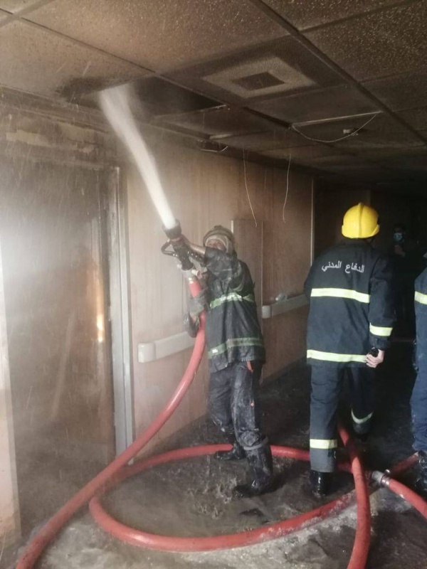 حرائق مستشفيات العراق.. ألسنة اللهب تفاقم آلام المرض (صور)