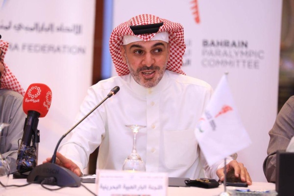 محمد بن دعيج يجتمع مع رؤساء وفود بارالمبية غرب آسيا