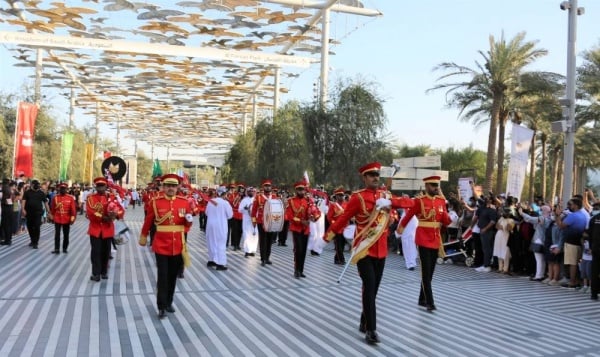 بالصور | قوة دفاع البحرين تشارك في فعاليات «أكسبو دبي 2020» ضمن جناح الأمانة العامة لدول مجلس التعاون