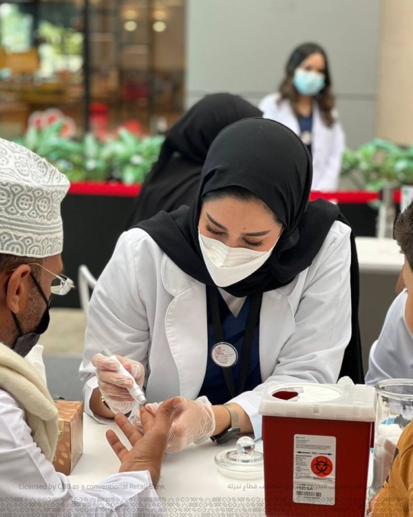 "البحرين الوطني" يرعى حملة جامعة الخليج العربي للتوعية بأمراض القلب في مجمع الأفنيوز