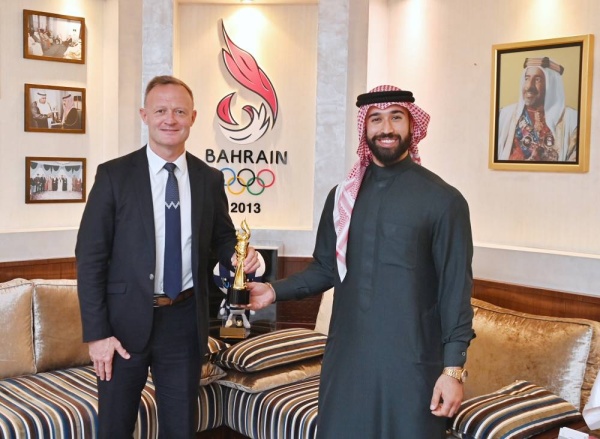 الكوهجي يلتقي رئيس الاتحاد الدولي للرياضة المدرسية