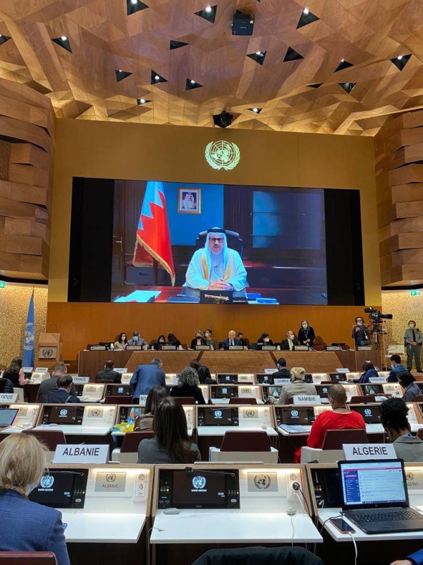 وزير الخارجية: البحرين نموذج تضاهي به دول العالم على ما تقدمه في الحكم الرشيد خدمة للإنسان وحفظ حقوقه وكرامته وضمان حرياته الأساسية