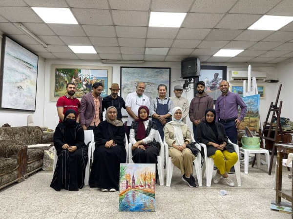 الفن المعاصر تستضيف بروفيسور النحت العالمي أسامة السروي.