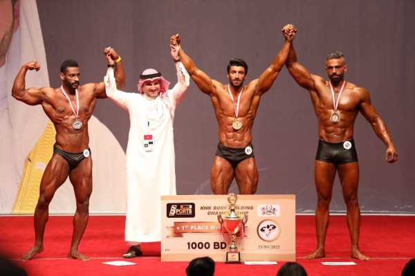 اقبال واسع وحماس جماهيري كبير بأولى نسخ بطولة خالد بن حمد لكمال الأجسام