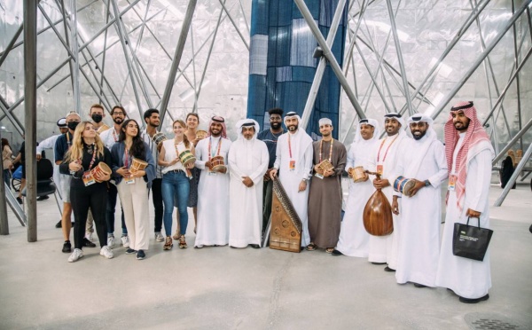 ضمن برامجه في إكسبو 2020.. &laquo;تاء الشباب&raquo; ينظم ورشة حول فن العزف على آلة المرواس