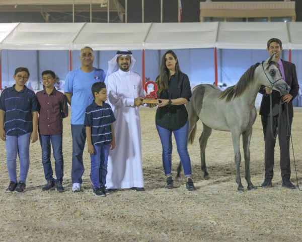 إسدال الستار على بطولة فيصل بن حمد لجمال الخيل العربية