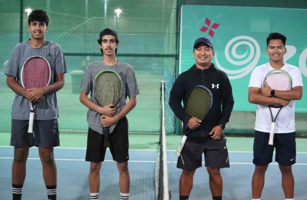 أحمد حسام يحسم لقب بطولة نادي الرفاع للتنس الرمضانية للناشئين