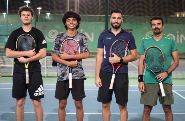 أحمد حسام يحسم لقب بطولة نادي الرفاع للتنس الرمضانية للناشئين
