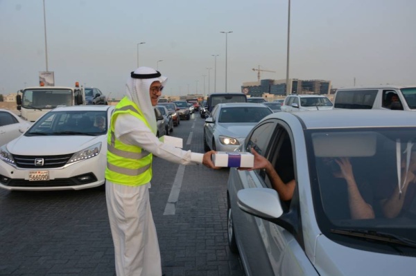 "الشمالية" تواصل حملة "رمضان الخير" لإفطار صائم على الطريق