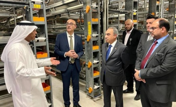 وزير الأشغال والبلديات يطلع على مشروع التوسعة في الشركة العامة للدواجن