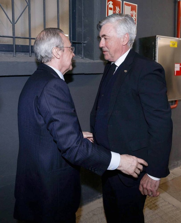 3 كلمات.. ملخص حديث أنشيلوتي وبيريز