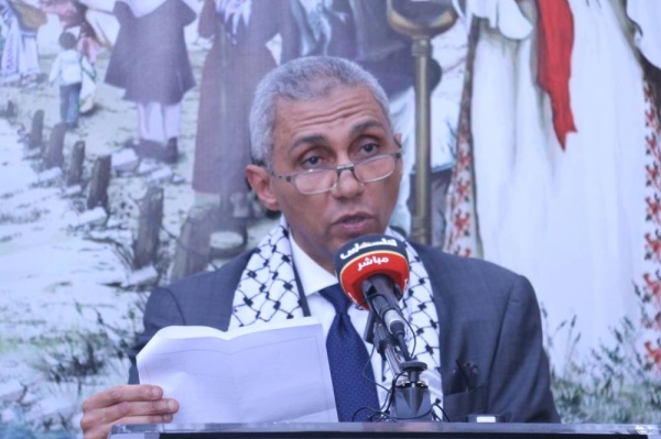 بحضور دبلوماسي وشعبي واسع السفارة الفلسطينية تحيي ذكرى 74 عاماً على النكبة