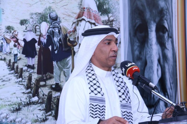 بحضور دبلوماسي وشعبي واسع السفارة الفلسطينية تحيي ذكرى 74 عاماً على النكبة