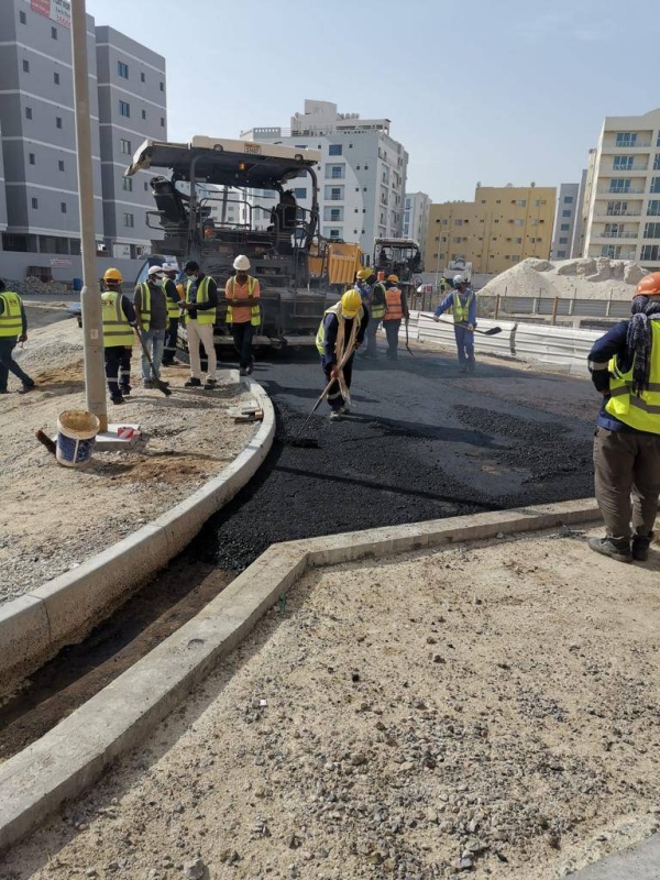 يخدم  67 عقار.. «شؤون الأشغال»: 47 % نسبة الإنجاز في مشروع تطوير عدد من الطرق بمجمع 111 في الحد