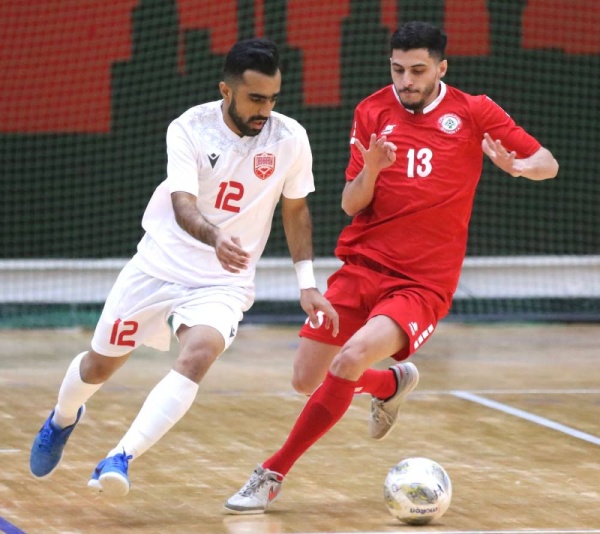 أحمر الصالات يتعادل مع لبنان في بطولة غرب آسيا