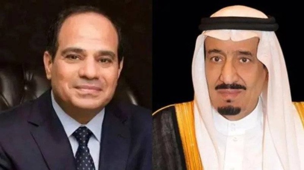 باتصال هاتفي.. الملك سلمان يبحث مع السيسي القضايا المشتركة