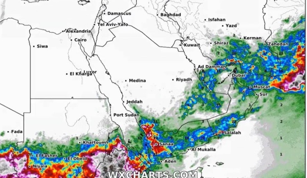 "الأرصاد": فرص لتساقط الأمطار بتاريخ 28 يوليو