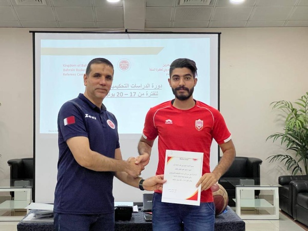 ​​​​​​​ختام دورة الحكام المستجدين باتحاد السلة