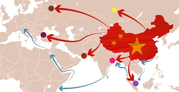 انفاق الصين بدول مبادرة «الحزام والطريق» ينخفض 1.2 مليار دولار