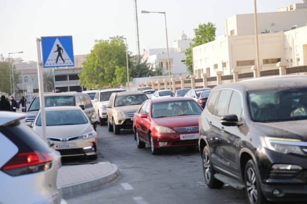 «بلديات» ترصد الزحام المروري في اليوم الدراسي الأول