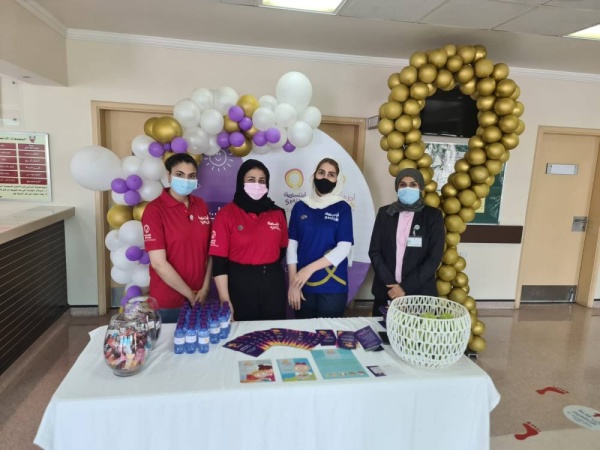 "ابتسامة" تطلق منصات توعوية بمرض سرطان الأطفال بمجمع السلمانية و4 مراكز صحية
