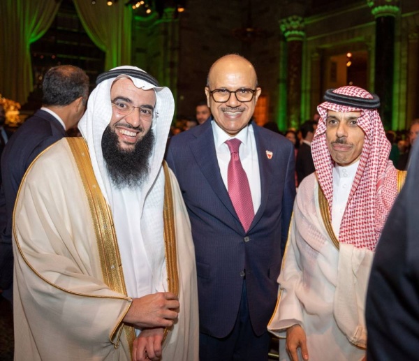 وزير الخارجية يحضر حفل الاستقبال الذي أقامته البعثة الدائمة للمملكة العربية السعودية بمناسبة اليوم الوطني