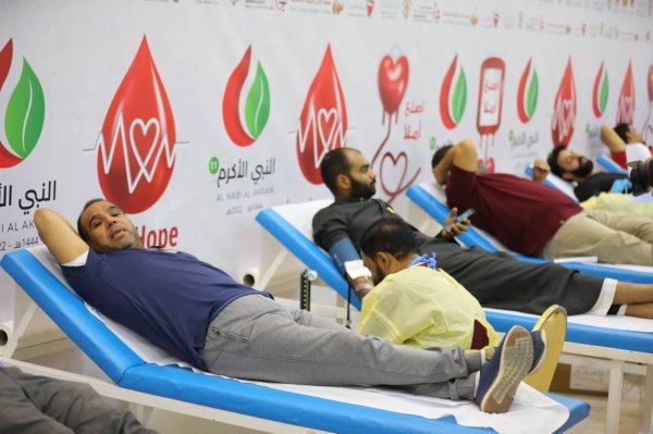 حصدت 212 كيسًا من الدم.. جمعية عالي الخيرية تقيم حملة النبي الأكرم الحادية عشرة