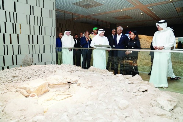 رئيس المالديف يزور عدداً من الوجهات الثقافية في البحرين